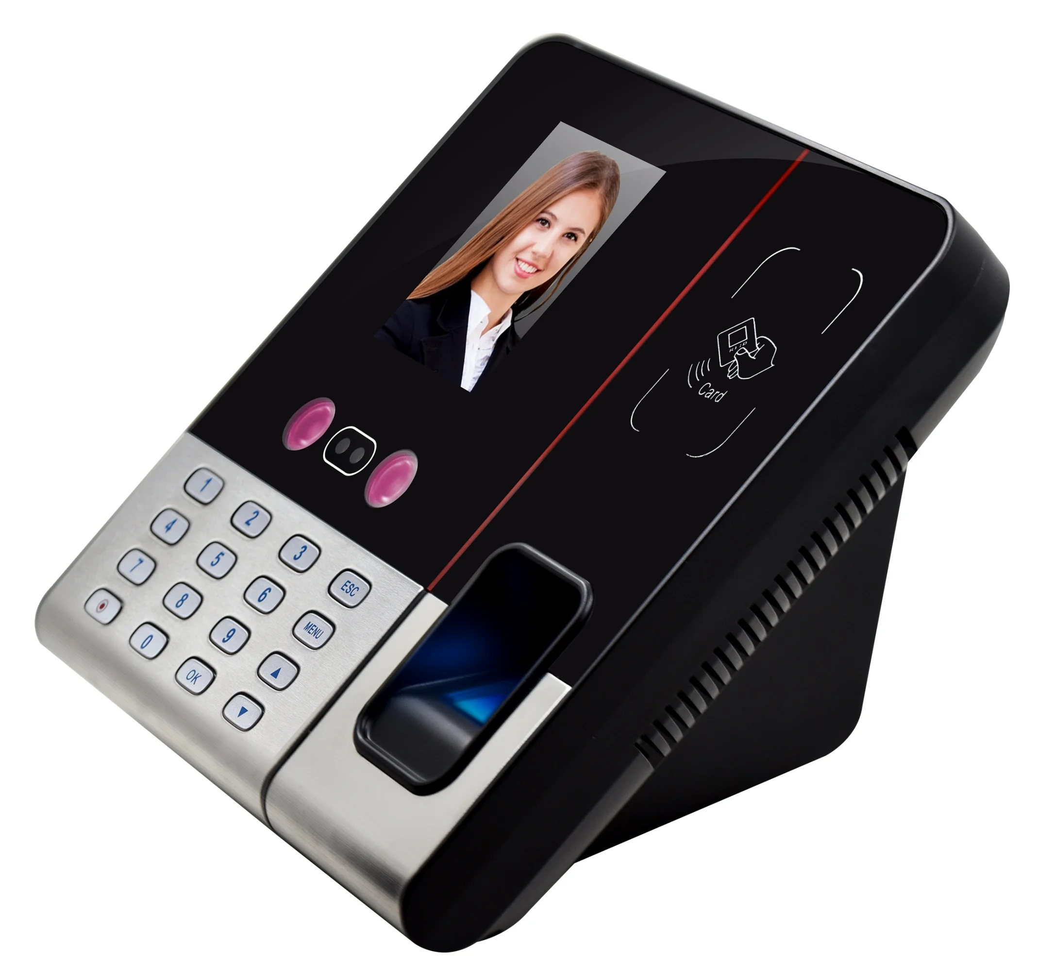 Бесплатное Облачное программное обеспечение Id карты лица отпечатков пальцев времени посещаемости машины с SDK