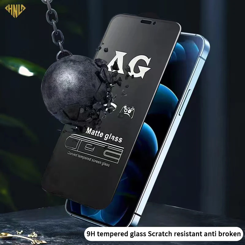 Custom wholesale Anti-fingerprint Tempered Glass MAtte Screen Protector Anti-glare for iPhone 13 Pro max Screen Protector film
