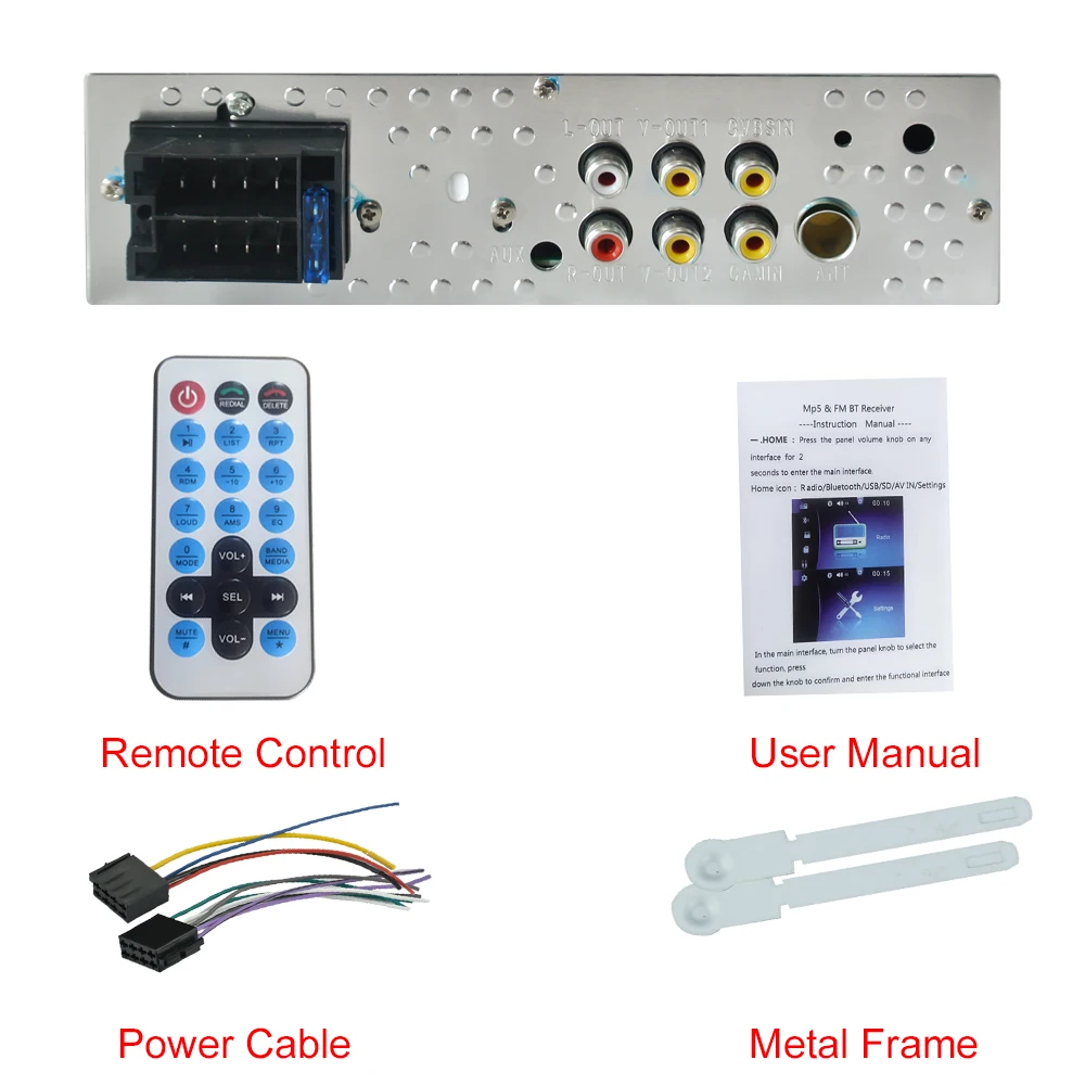 4.1 inch 1 DIN Universal Car Stereo MP3 MP4 Player Multifunctional with USB Car Radio