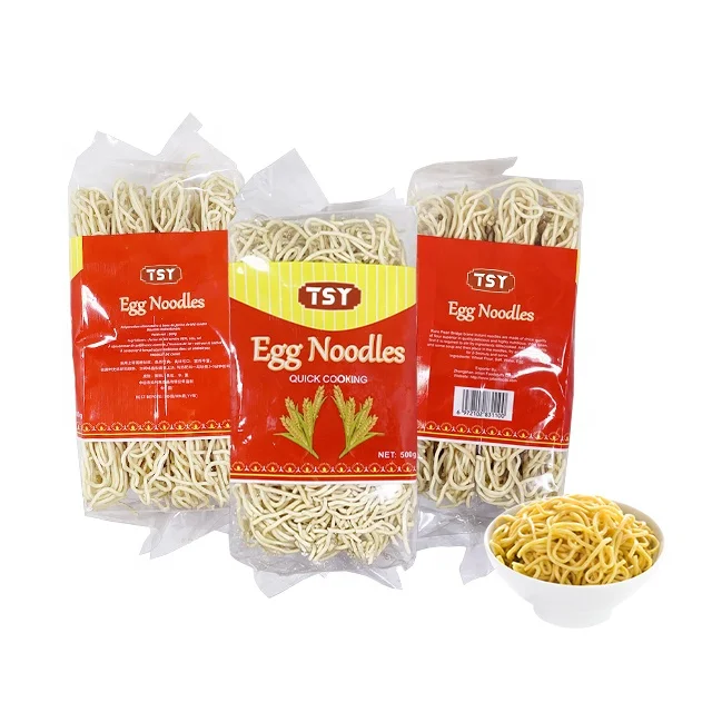 Chinese Manufacture Dried Noodles Quick Cooking Instant Noodle Traditional Egg Noodles
