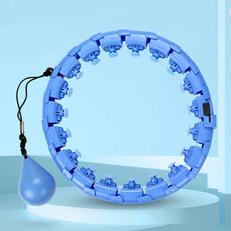 
Fitness Weight Loss Hoola Hoop Relif 24 Knots Abdomen Smart Hoola Hoop Circle Ring 