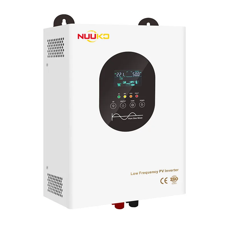 Nuuko LF-1 Hybrid Solar Inverter 1kw 1.5kw 2kw 3kw 4kw 5kw 6kw On&Off Grid Inverters for Solar System with Mppt WIFI