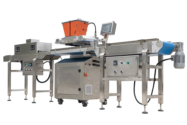 2d/3d One Shot Double Colors Chocolate chips Making Machine Chocolate Depositing dispenser