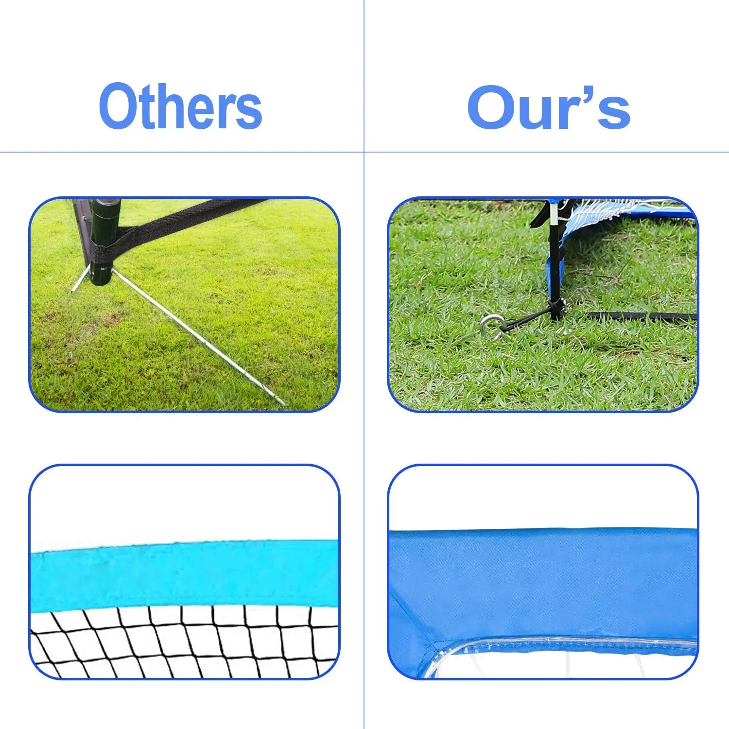 Soccer goal keeper training equipment and Soccer Goals Backyard and Portable  Kids Outdoor Play with LED Light and Carry Bag