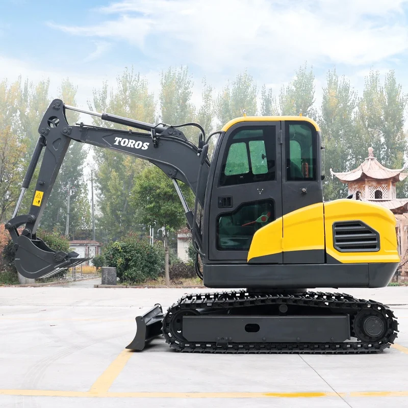 FREE SHIPPING EPA Mini Excavator 4 Ton CE EURO5 Kubota Engine New Crawler Digger Minibagger Farm Used Mini Excavator Machine