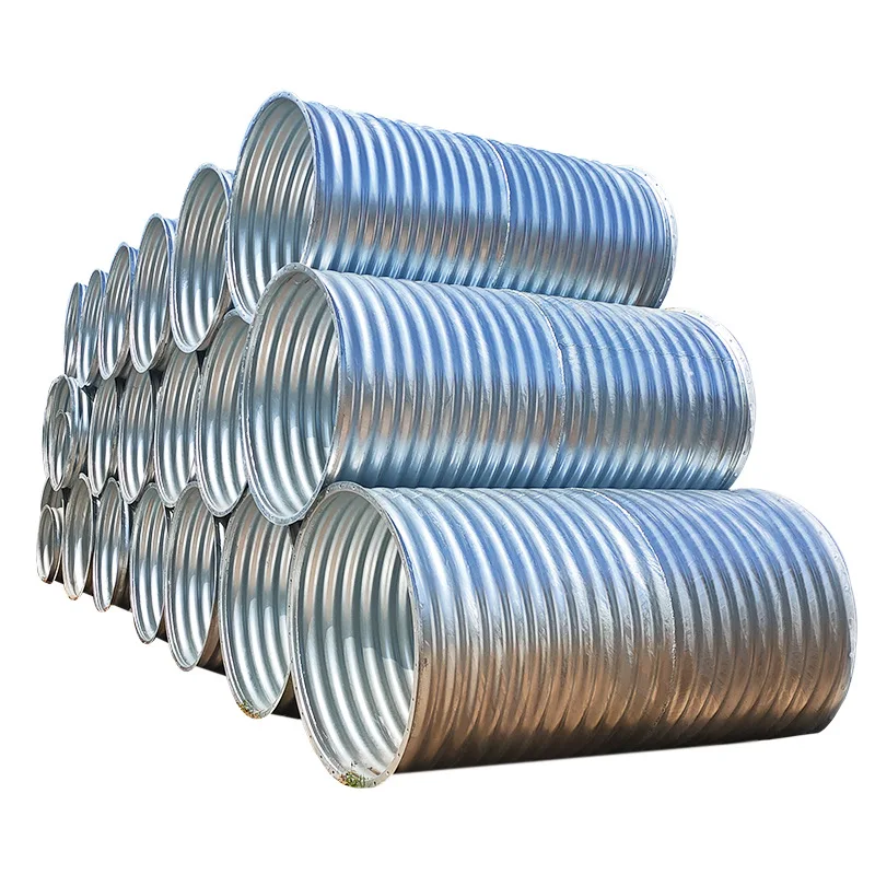 Metal corrugated culvert pipe galvanized metal corrugated culvert pipe