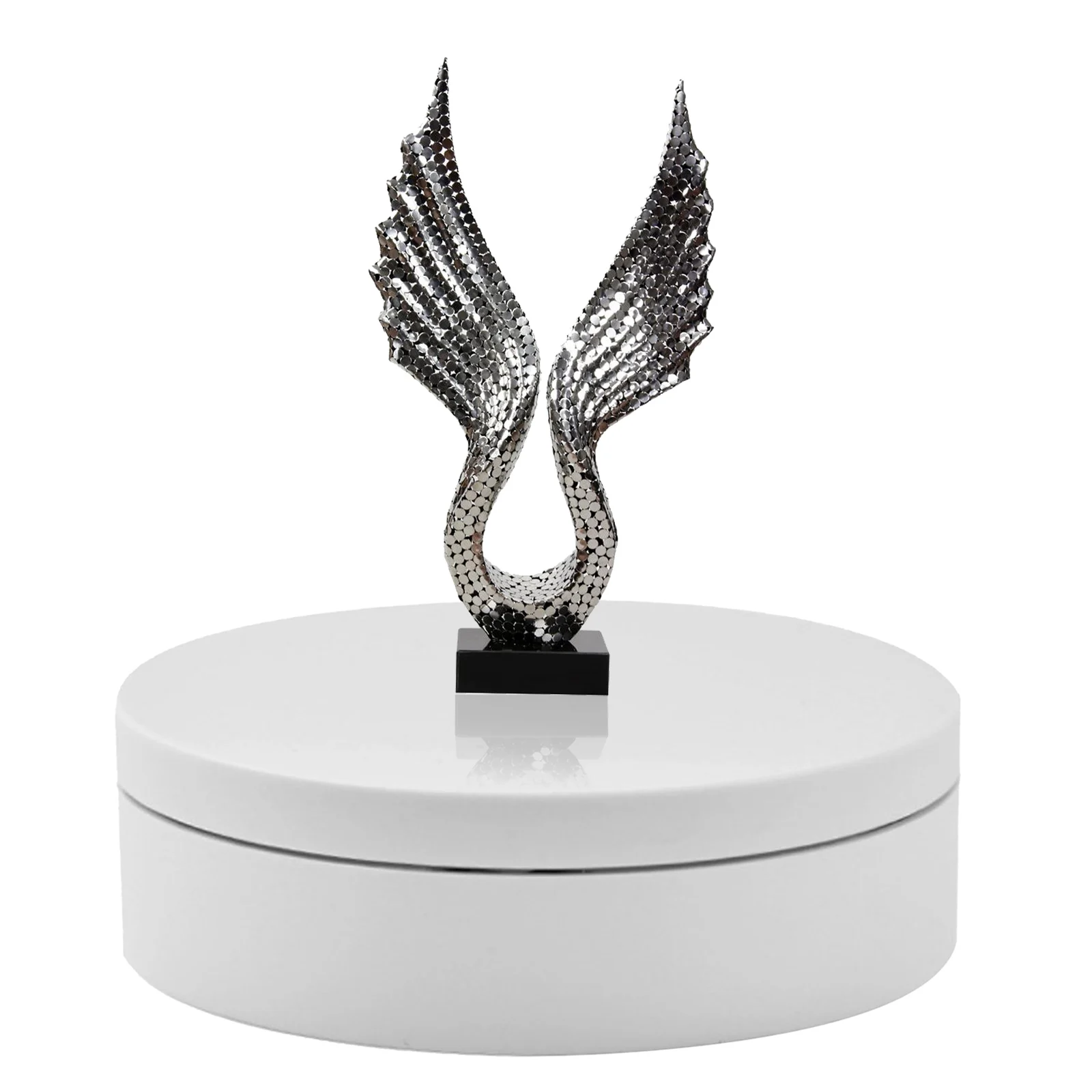 Вращающаяся электрическая витрина 12 см, вращающаяся на 360 Градусов Подставка для демонстрации ювелирных изделий, цифрового продукта, Таблица