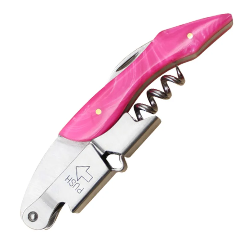 Wine Opener - Professional Corkscrew Wine Bottle Opener Foil Cutter - Manual Wine Key Bottle Openers for Waiters, Bartenders