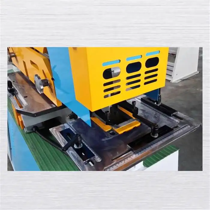 New design Q35Y shearing press for round angle channel steel cutting shearing punching hydraulic iron worker