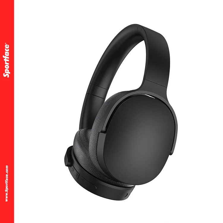 Sportface Sports Wireless Headphones with Mic IPX5 Waterproof Ear Hooks HiFi Stereo Music Earbuds for Phone