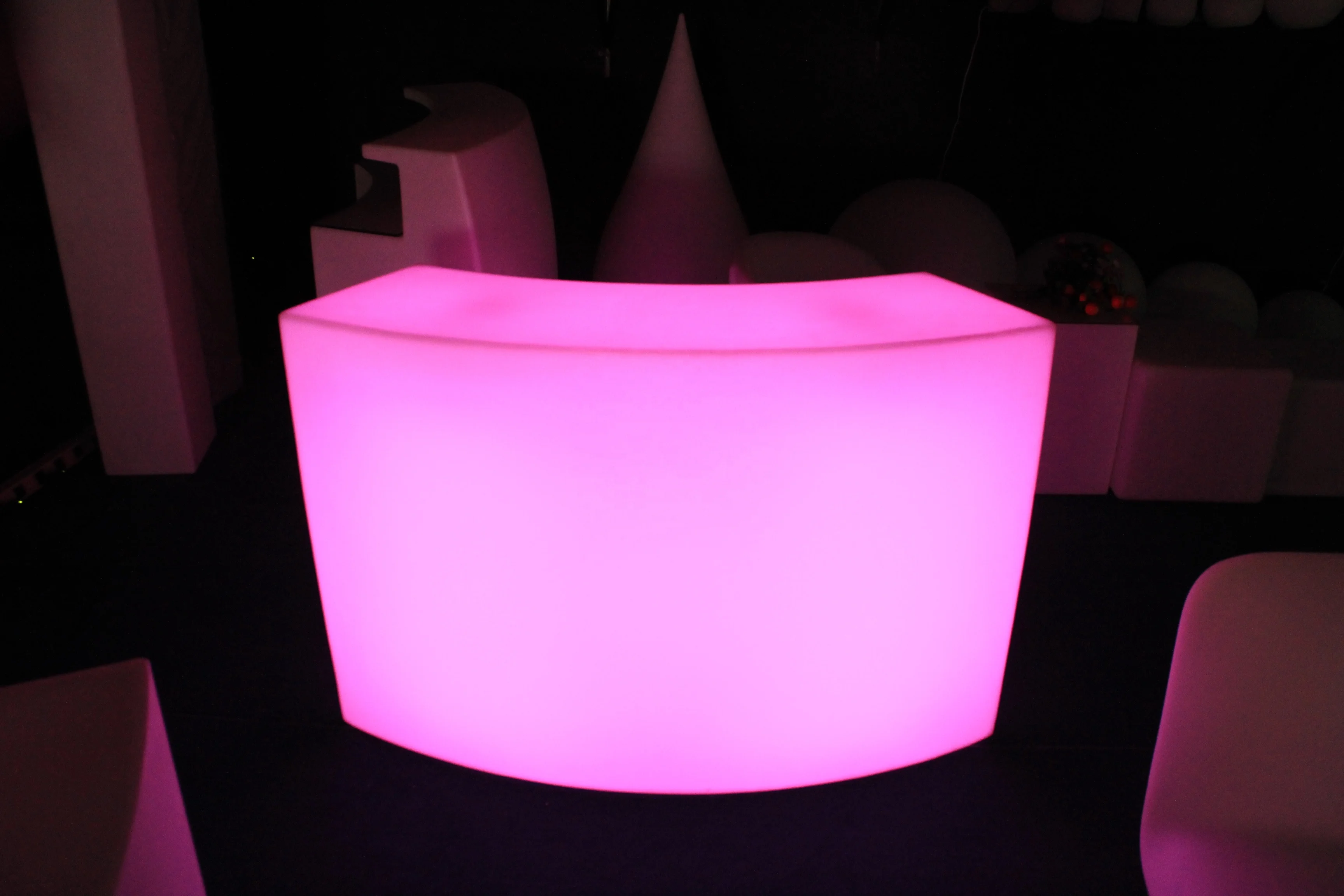 
Hot new product custom night club led illuminated bar counter . 