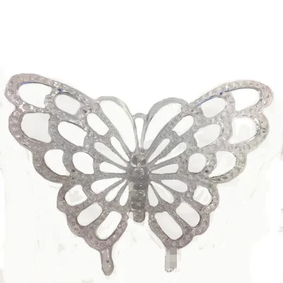 Wedding Arrangement Aerial Ceiling Decoration Pendant Crystal Clear Acrylic Butterfly Ornament