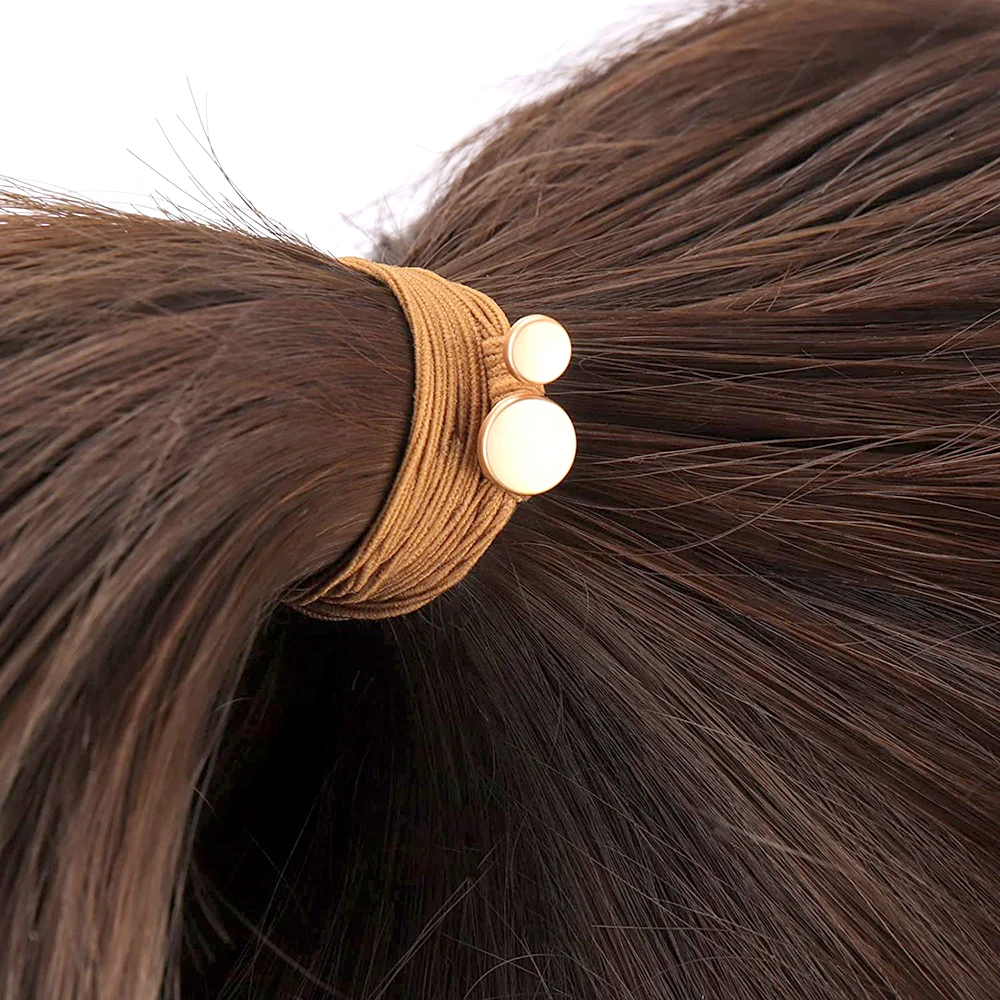 fashion Hot Sale elastic hair ties for women non-slip mickey mouse ears girls hair accessories