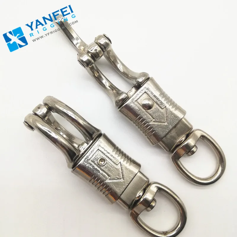 Stainless Steel Quick Release Panic Snap Hook  Panic Trigger Hooks