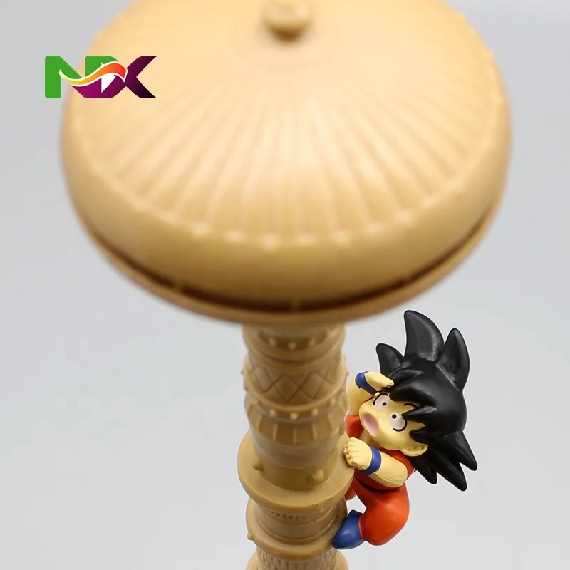 35cm Anime Dragoned Ball Kalinda Action Figure PVC Ornament Doll Goku Upa Karin Tower Scene Figurine Collection Model Toys