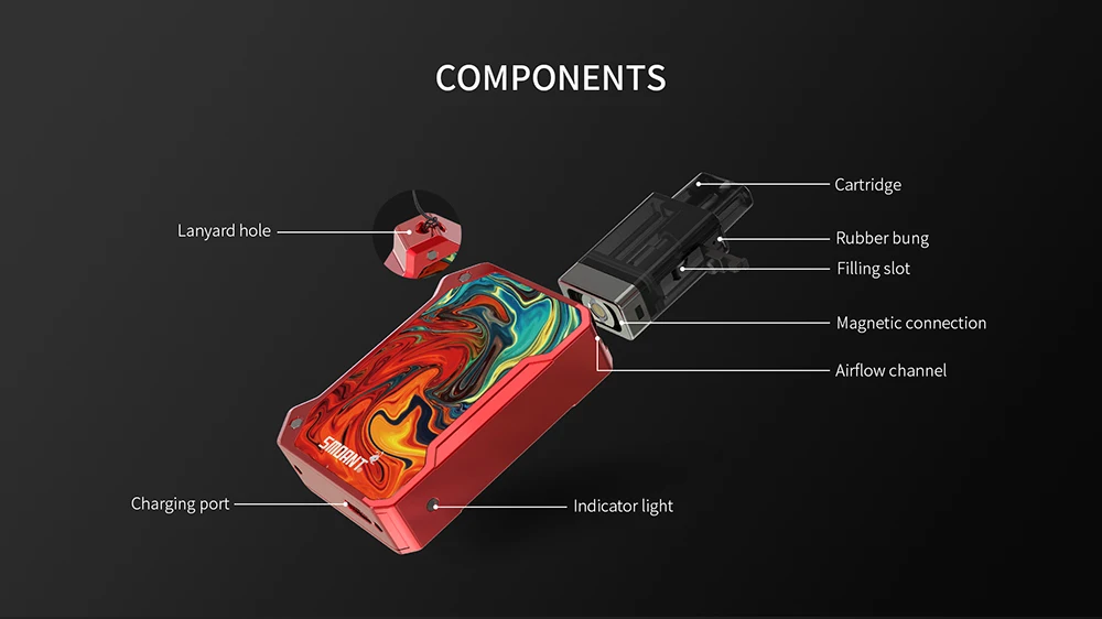 
TPD Smoant Battlestar Baby Kit 750mAh 2ml 