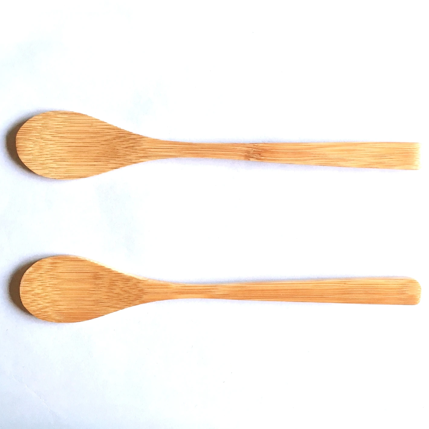 Factory Hot Sale Long Handle Jam Coffee Spoon Rice Spoon Round Handle Bamboo Spoon