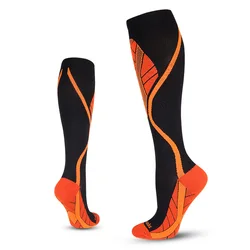 Free sample factory wholesale multicolor customizable sports socks compression socks