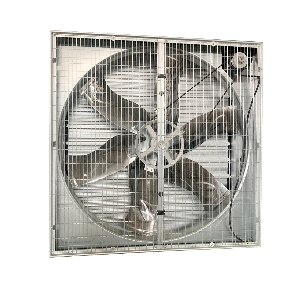 Wall Mounted Pushpull Exhaust Fan With Shutter For Poultry Greenhouse