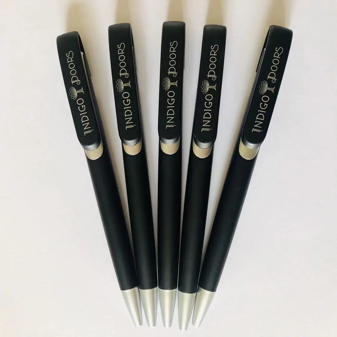 wholesale new design stationery promotion ball pen advertising ballpoint pen personalized pen with custom logo company name