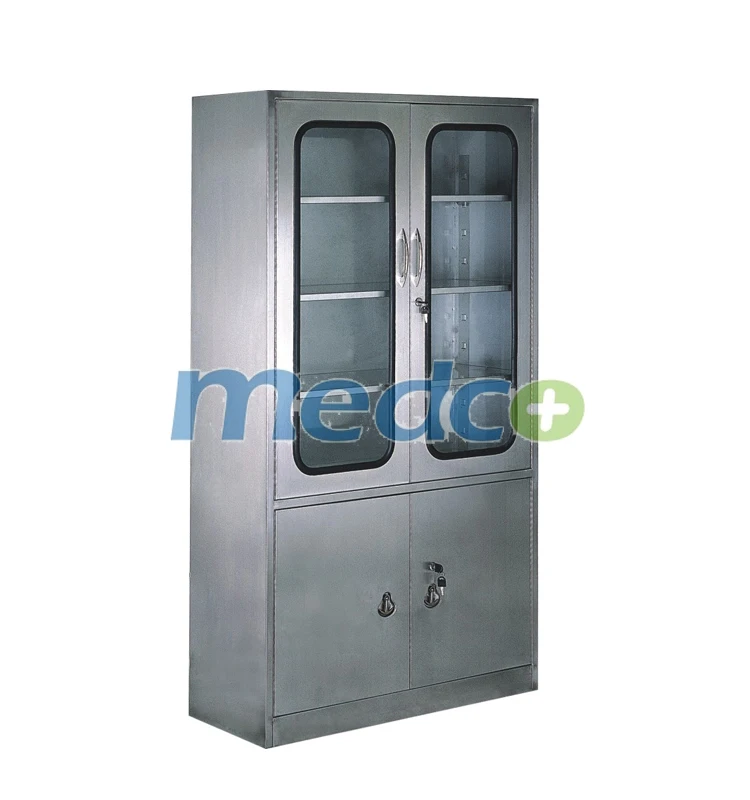Hospital Furniture Stainless Steel Cupboard Medical Record Cabinet