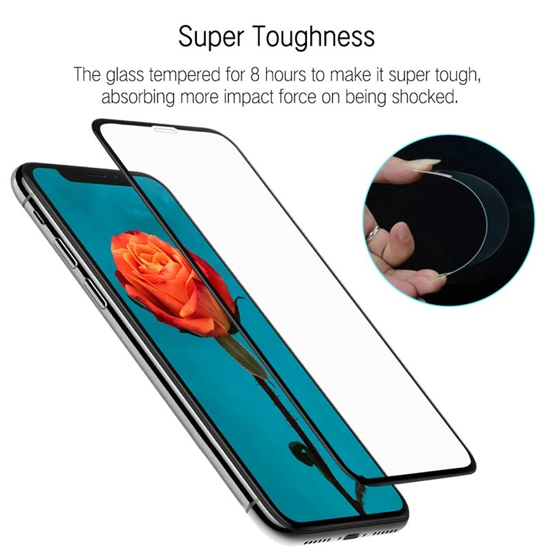 9D glass for iPhone 14 Pro Max high quality full cover screen protector film for iphone 14 13 12 11 pro max tempered glass