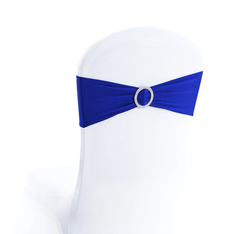 Круглая бриллиантовая Пряжка, бант, белый стул, пояса, украшение, свадебный стул, пояса, украшение Banqute