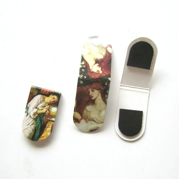 6-Piece World famous Female oil painting design  Art Magnetic Bookmark Magnetic stationery gift