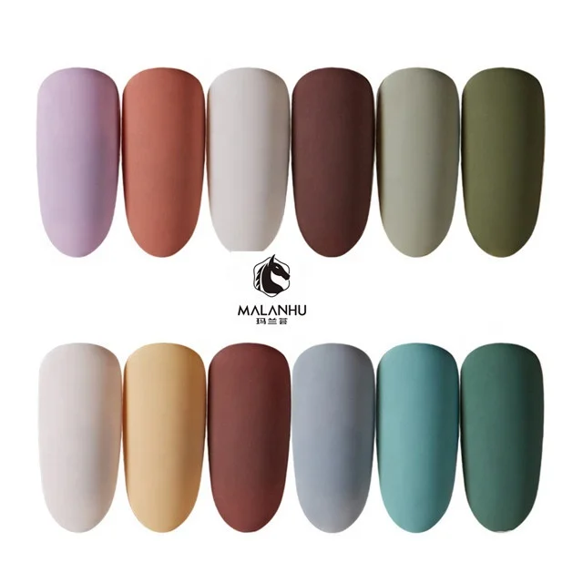 Высококачественный Гель-лак для ногтей Malanhu 100 мл бутылка УФ/светодиодный гель отмачиваемый бархатный Матовый верхний слой