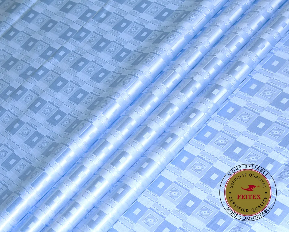 6 видов цветов Африканский нигерийский настоящего кружева для мужчин Ткань текстильная ткань 10 ярдов цельный хлопковый материал