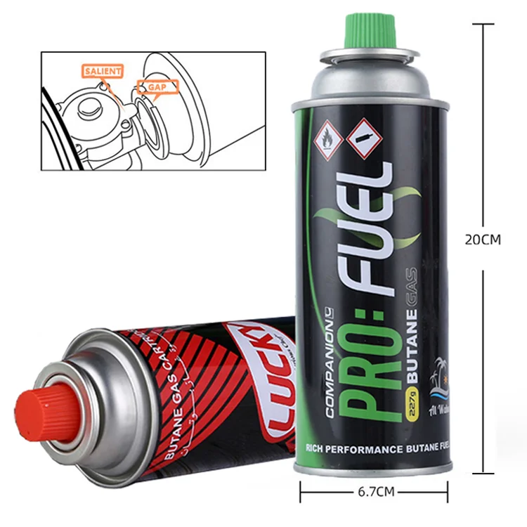 China Wholesale for European Market Butane Gas Cartridge Outdoor Portable MSDS & CE
