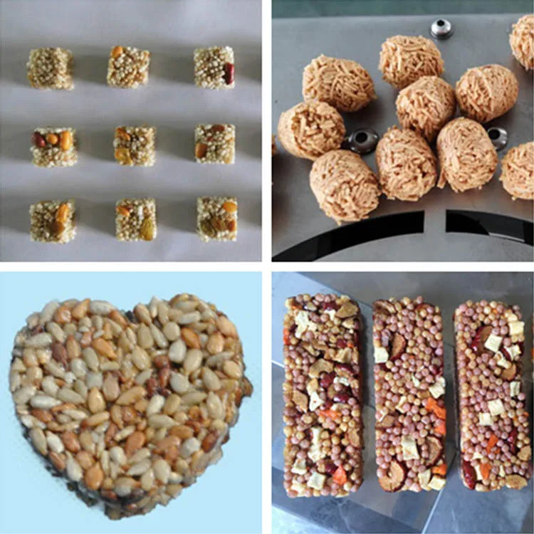 High Automatic Rice Filled Bar Core Filling Puffed Snack Food Extrusion Producing Machine Plant