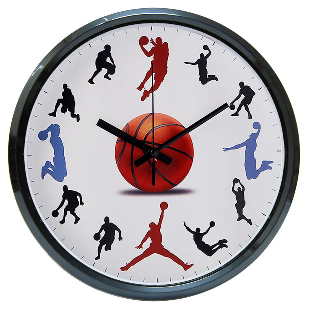 Anti Clockwise Reverse Movement Novelty Wall Clock