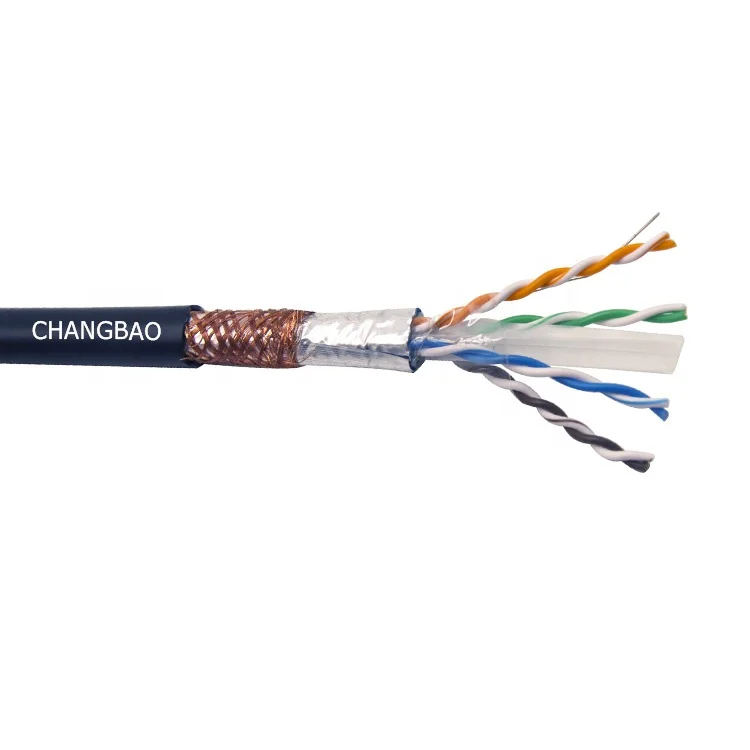Changbao factory price High Speed 1000FT sftp cat6 cables for ethernet