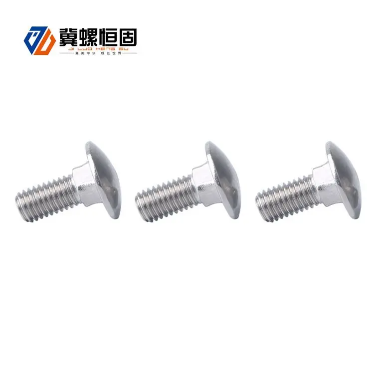 Manufacturer High Quality Carriage Bolt with Mushroom Head and Square Neck screw
