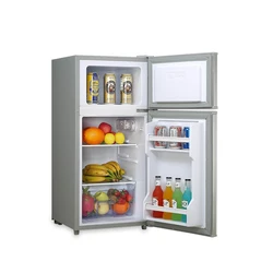 Hot Selling Hotel suitable home refrigerator double door fridges compact refrigerator american fridge