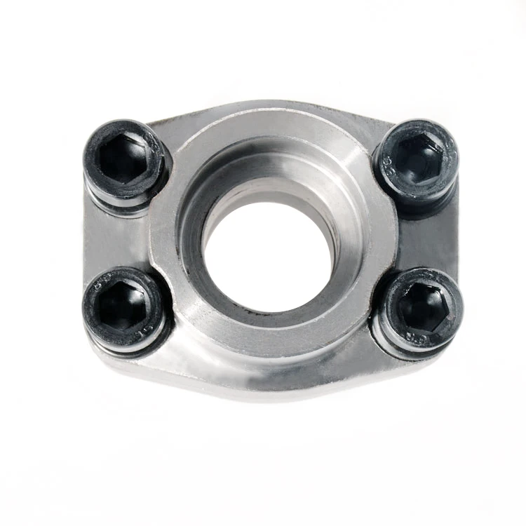 Stainless Steel / Carbon Steel SAE J518, ISO 6162.1 Light 3000psi SAE Socket Weld Flange Coupling