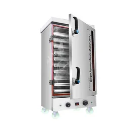 Industrial Food Steamer / commercial electric rice steamer cabinet /12 24 trays gas type rice steamer machine