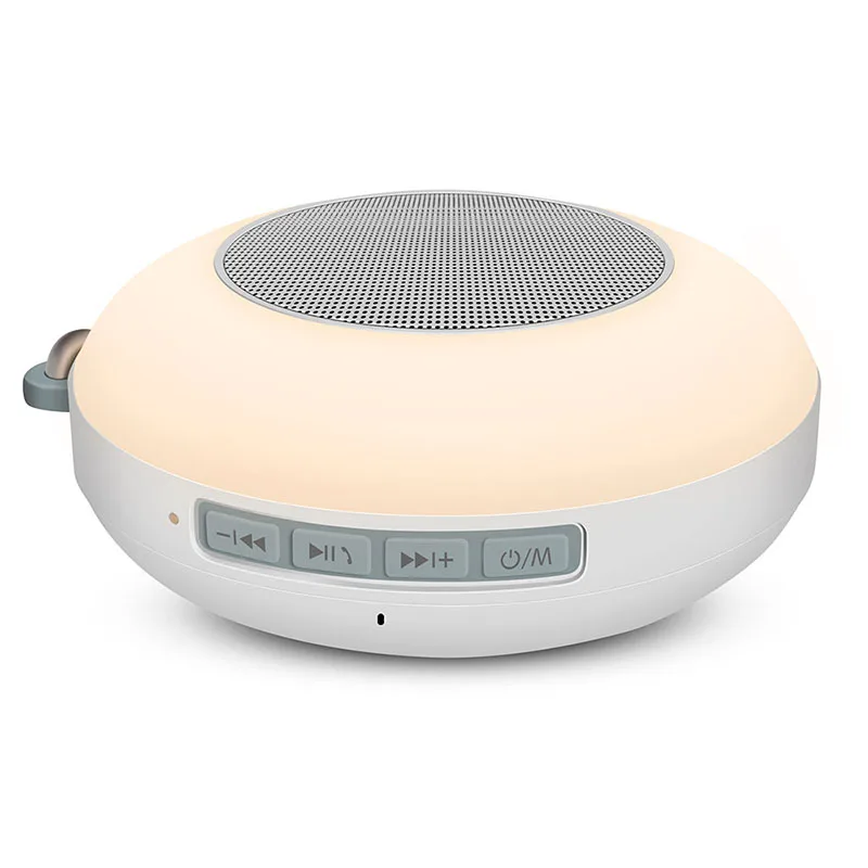 Portable mini wireless speaker with rgb lights IP55 waterproof outdoor