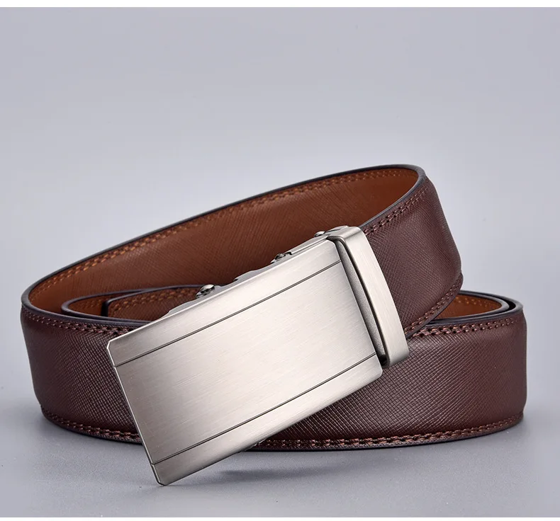 2022 для мужчин из натуральной кожи Автоматическая Роскошный чехол-книжка с ремешком кожаный ремень дизайнерские ремни высокого качества Модные