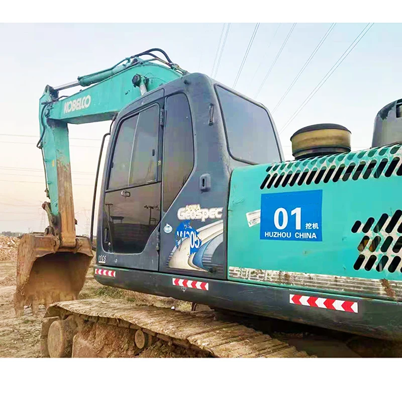 SK350 Rims Sale Pond Machines Excavating Companies Importers Park Multi-Task Pit Used Japanese Kobelco Digger Excavators
