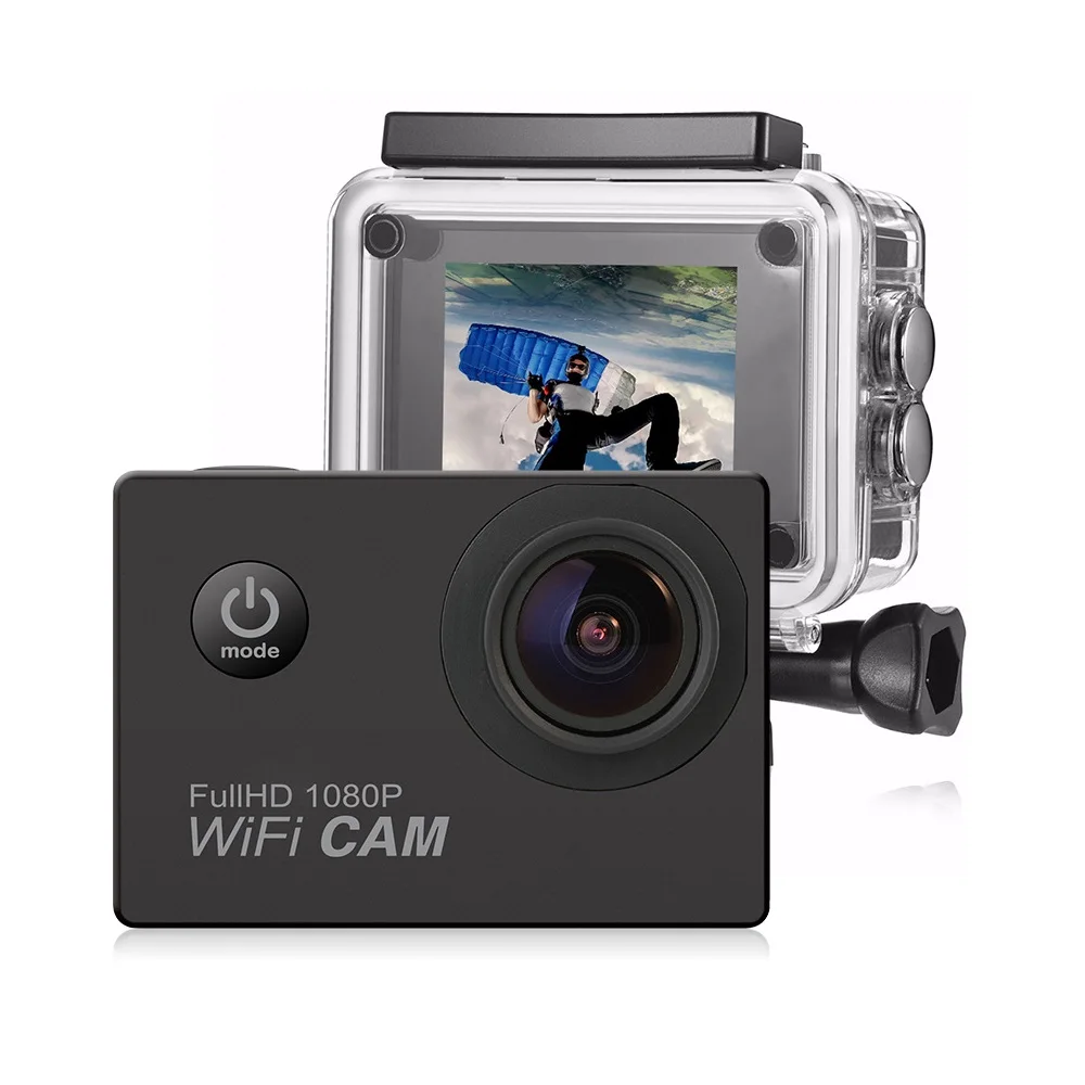 Ausek Body Camark 3D Action Cam Motorrad Camera Lenses Action Cam Licht Fumble 360 Degree Camera Sports Dvr Cameras