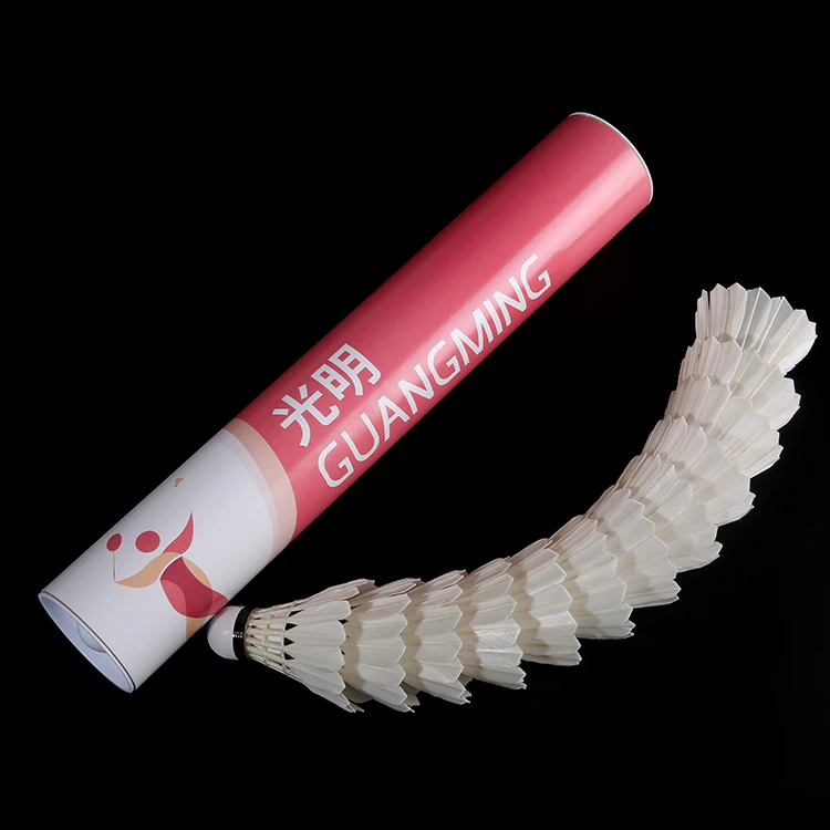 Factory hot sale cheap price cigu duck feather shuttlecock