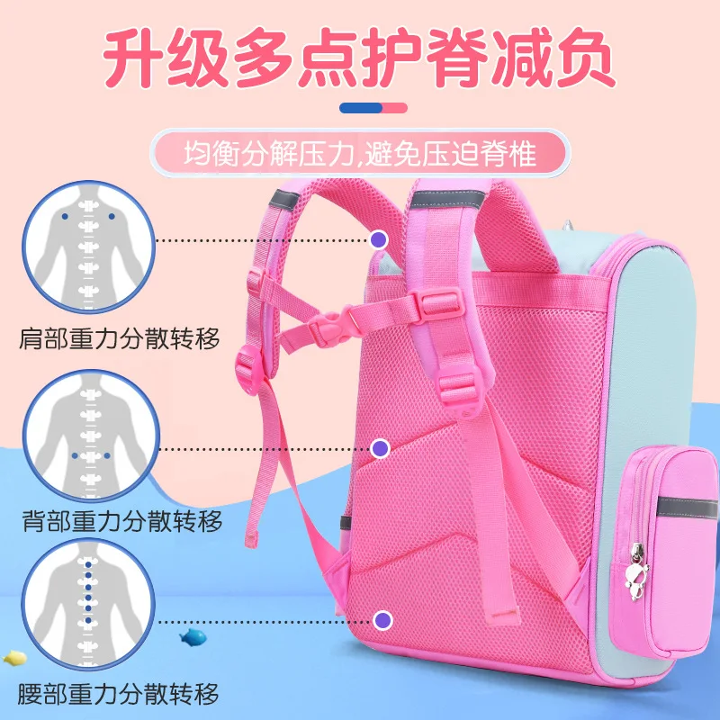 2023 new designer elementary junior school bags kids cute high quality backpack for boy and girl