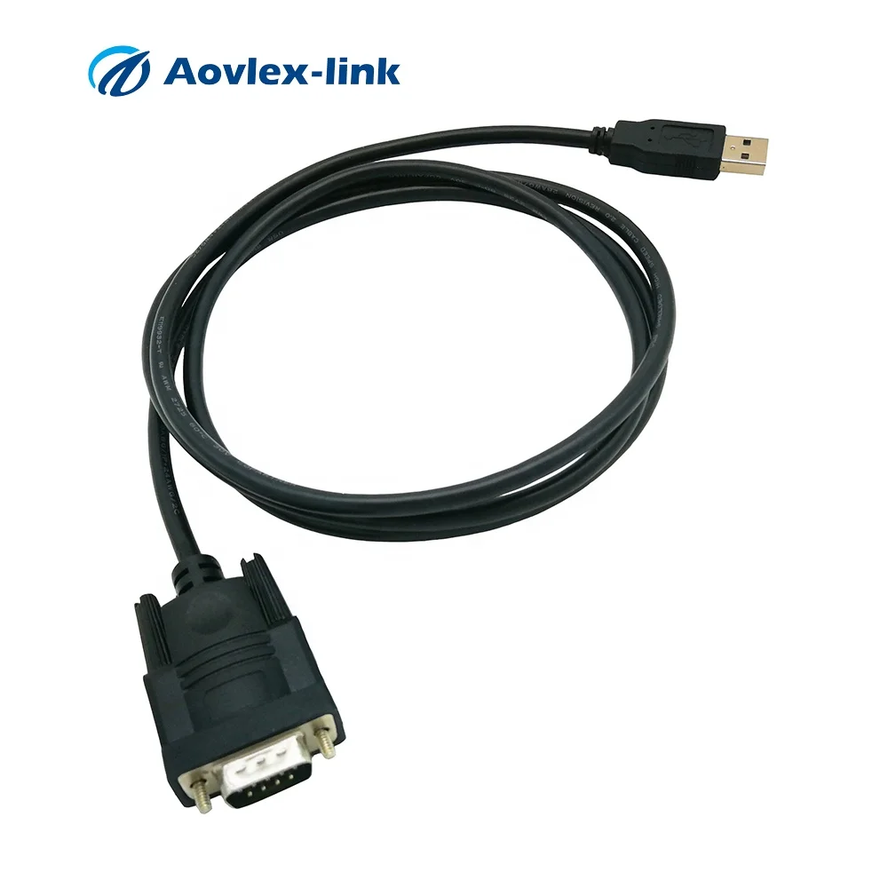 6 футов FTDI USB 2,0 к DB9 последовательный порт RS232 адаптер кабель USB к DB9 последовательный конвертер Кабель