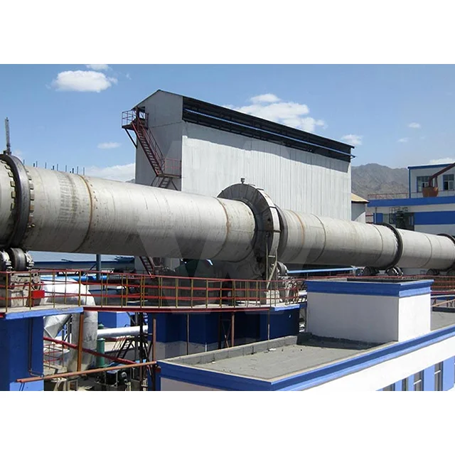 Industrial Lime Production Line Rotary Kiln Lime Calcination Furnace Lime Burner rotary kiln Production Line Plant