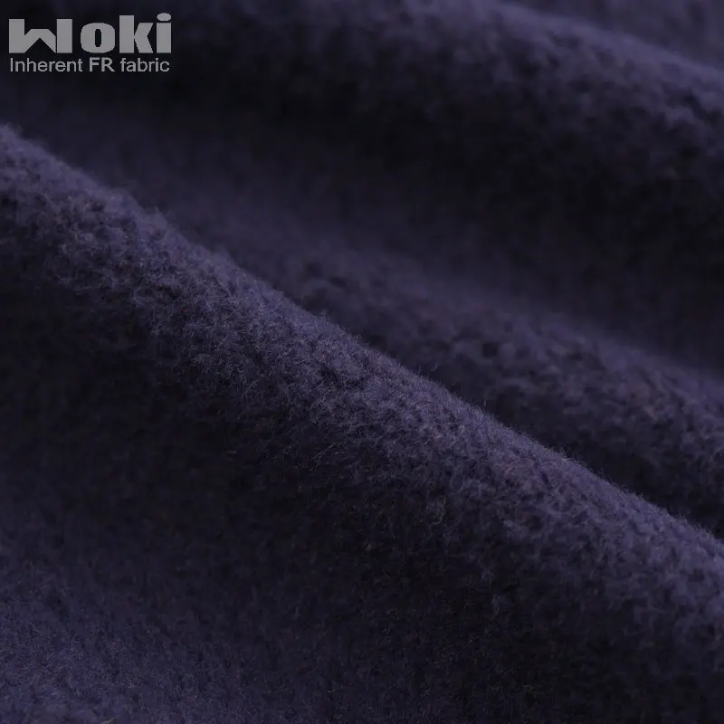  Огнестойкая модакриловая флисовая ткань 430gsm 60% Modacrylic 38% хлопок 2%