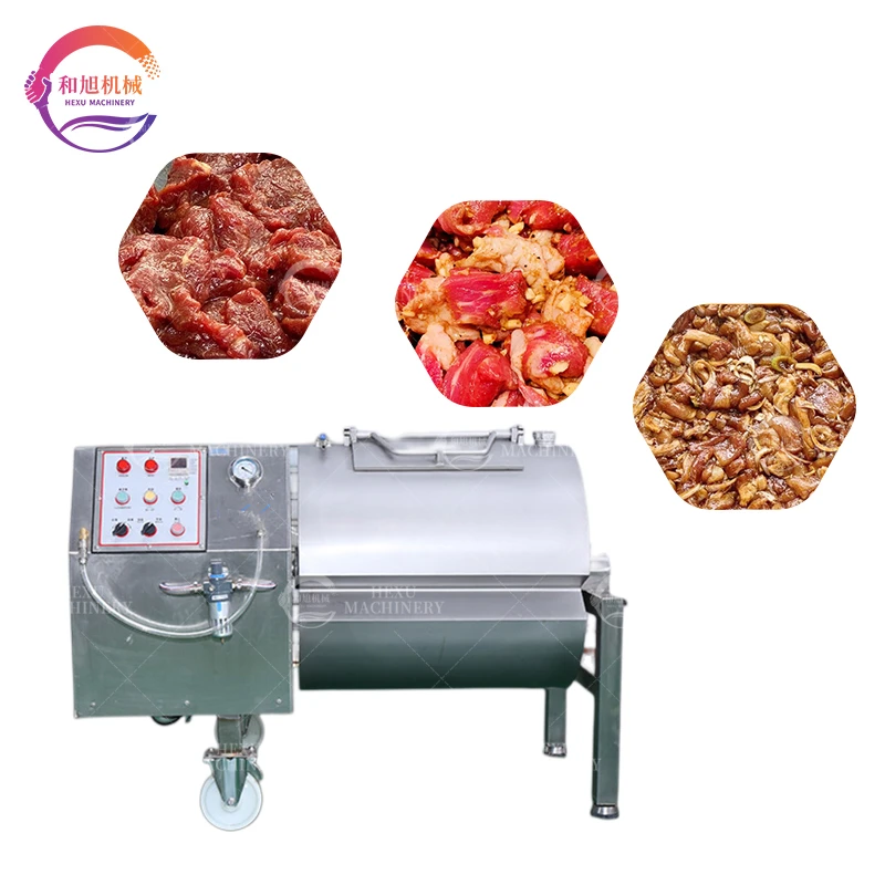 Vacuum Tumbling Marinator Beef Vacuum Tumbler Machine Meat Processing Vacuum Tumbling Marinator