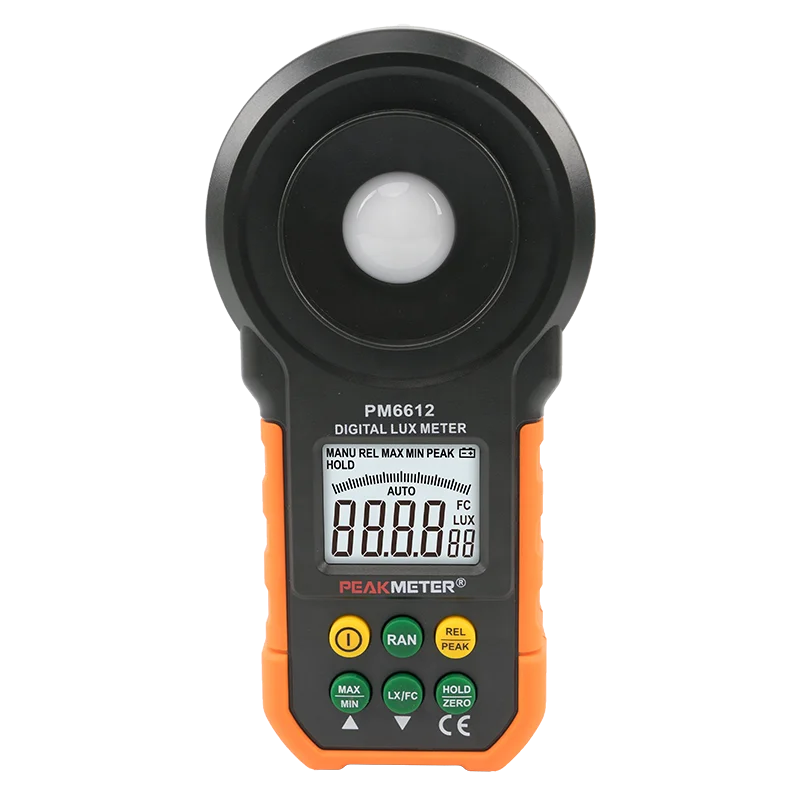 Multi-function 1/2 bit LCD display standard light Digital led lux meter mini light measuring device