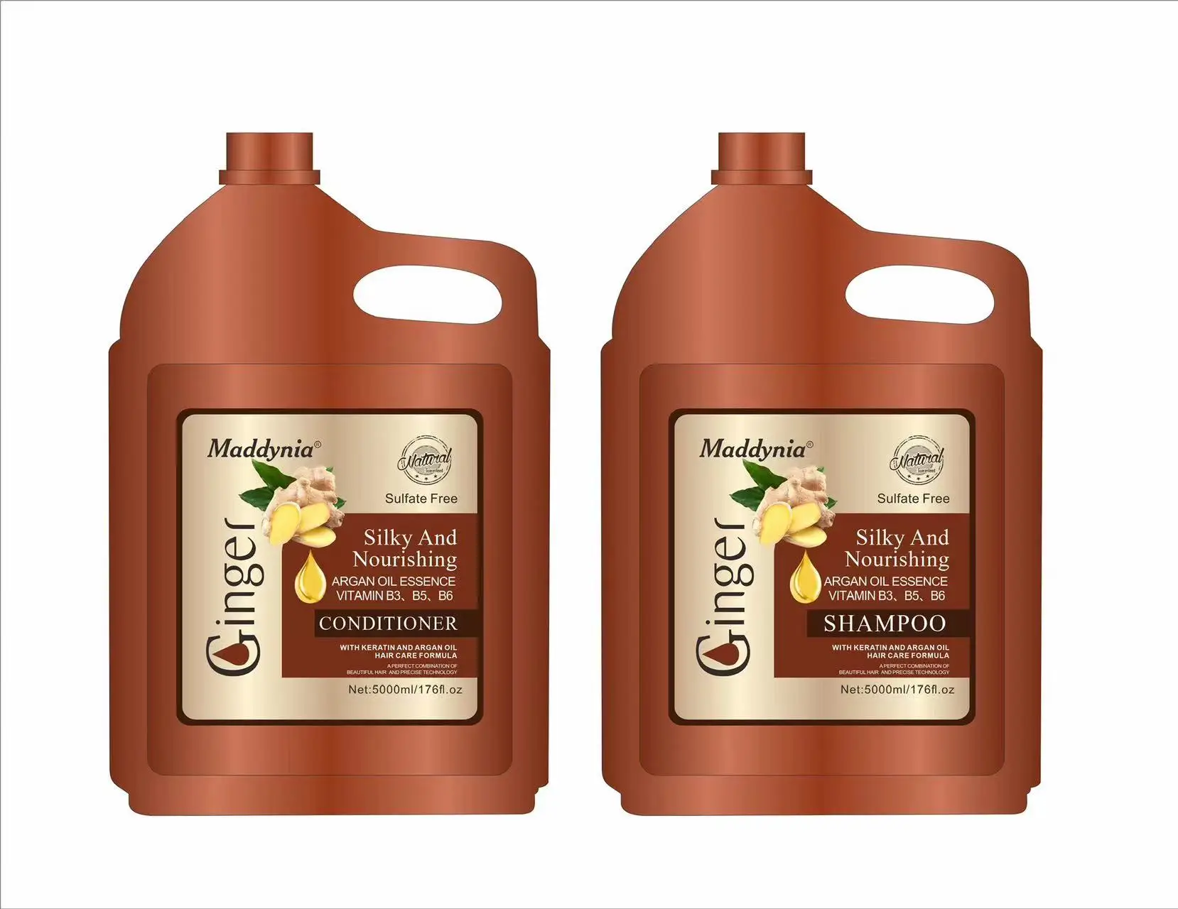 2024 professional repairing shampoo big size ph5.5 keratin argan gallon shampoo olive conditioner hair salon barbershop